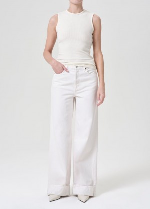 Denim Agolde Dame High Rise Wide Leg Femme Fortune Cookie | QLRBK-8074
