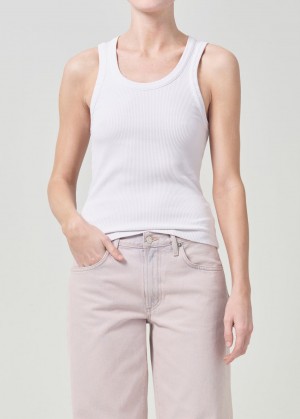 Hauts Agolde Poppy Tank Femme Balloon | RDEOT-7368