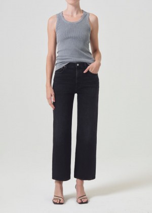 Jean Agolde Harper Crop Jean Femme Hush | LRPVO-7841