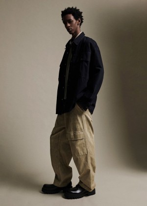Pantalons Agolde Casper Cargo Homme Jasper Twist | JQKSA-3154