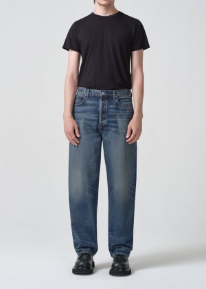 Pantalons Agolde Deven Jean Homme Illuminate | UHSEK-8635