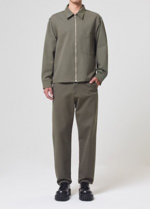 Pantalons Agolde Vinson Chino Homme Moss | MBSAV-7543