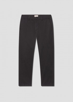 Pantalons Agolde Vinson Chino Homme Noir | SMAKE-5960