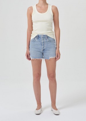 Short Agolde Dee Vintage High Rise Short Femme Muse | RXWIK-3264