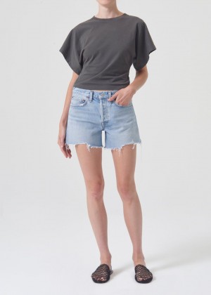 Short Agolde Parker Long Short Femme Agreement | ODZUF-1459