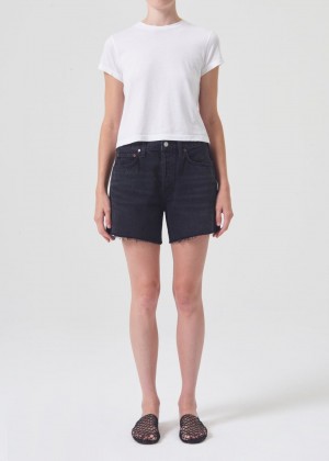 Short Agolde Parker Long Short Femme Fright | YVFKE-3986