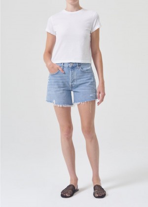Short Agolde Parker Long Short Femme Swapmeet | QKISL-7081