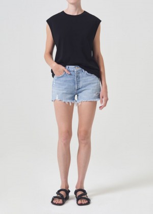 Short Agolde Parker Vintage Cut Off Short Femme Swapmeet | FGEBX-0235