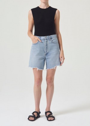 Short Agolde Stella High Rise Short Femme Agreement | HIFNM-3107