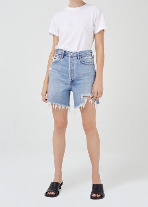 Short Agolde Stella High Rise Short Femme Ritual | EVJQT-4201