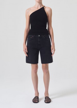 Short Agolde Vida High Rise Short Femme Hitch | XFOPD-9678