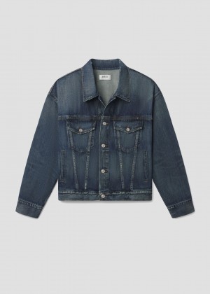 Vestes Agolde Dorian Jacket Homme Illuminate | XRYVE-6954