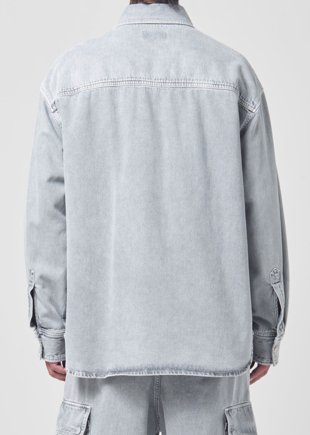 Chemises Agolde Axel Shirt Homme Tonic | FLDRY-2375