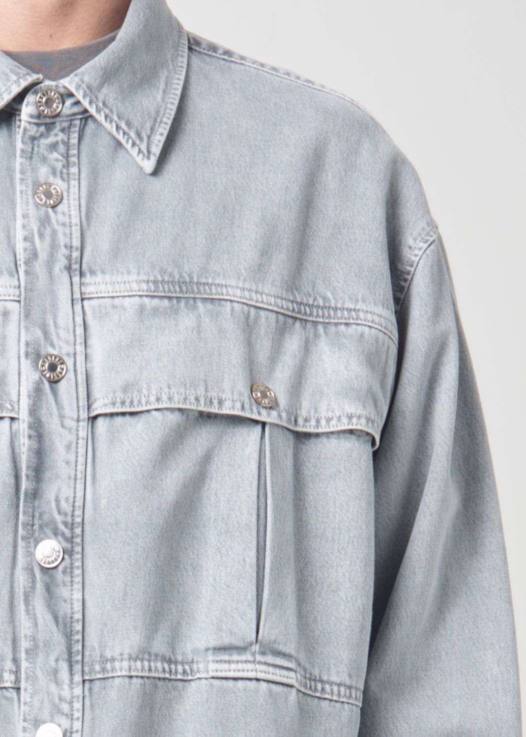 Chemises Agolde Axel Shirt Homme Tonic | FLDRY-2375