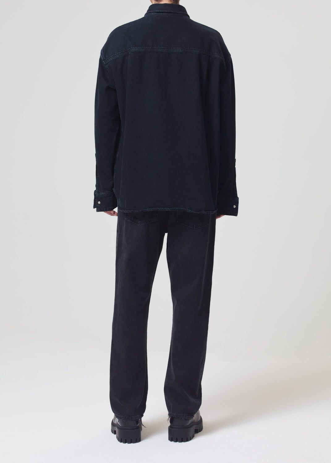 Chemises Agolde Camryn Shirt Homme Crushed | ALDYO-1052