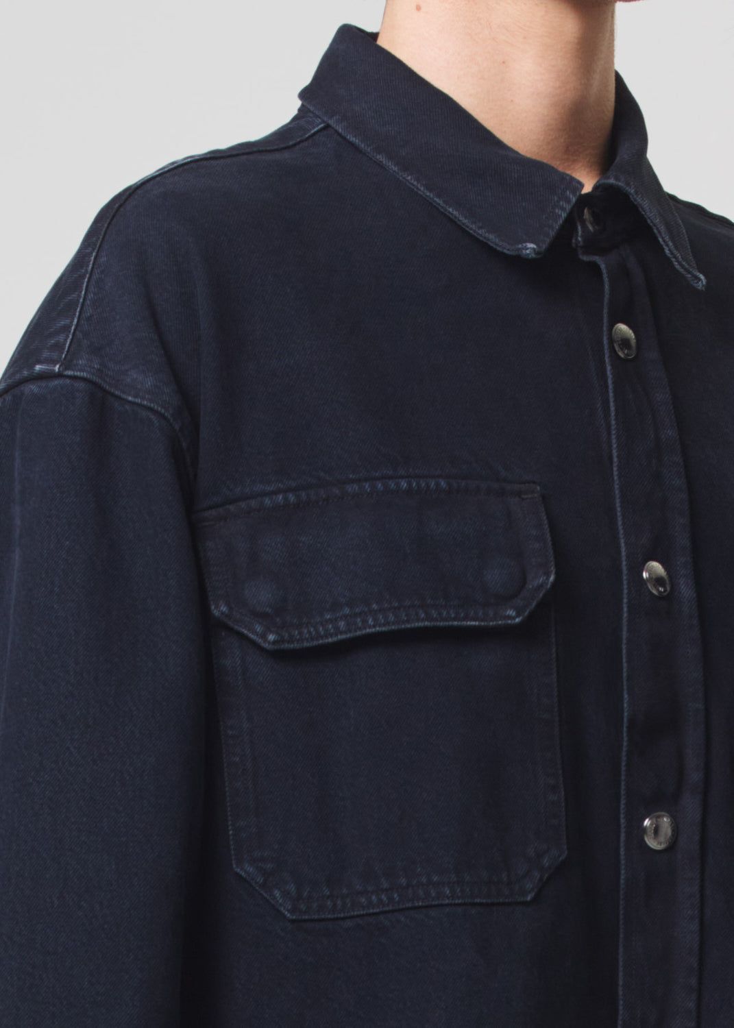 Chemises Agolde Camryn Shirt Homme Crushed | ALDYO-1052