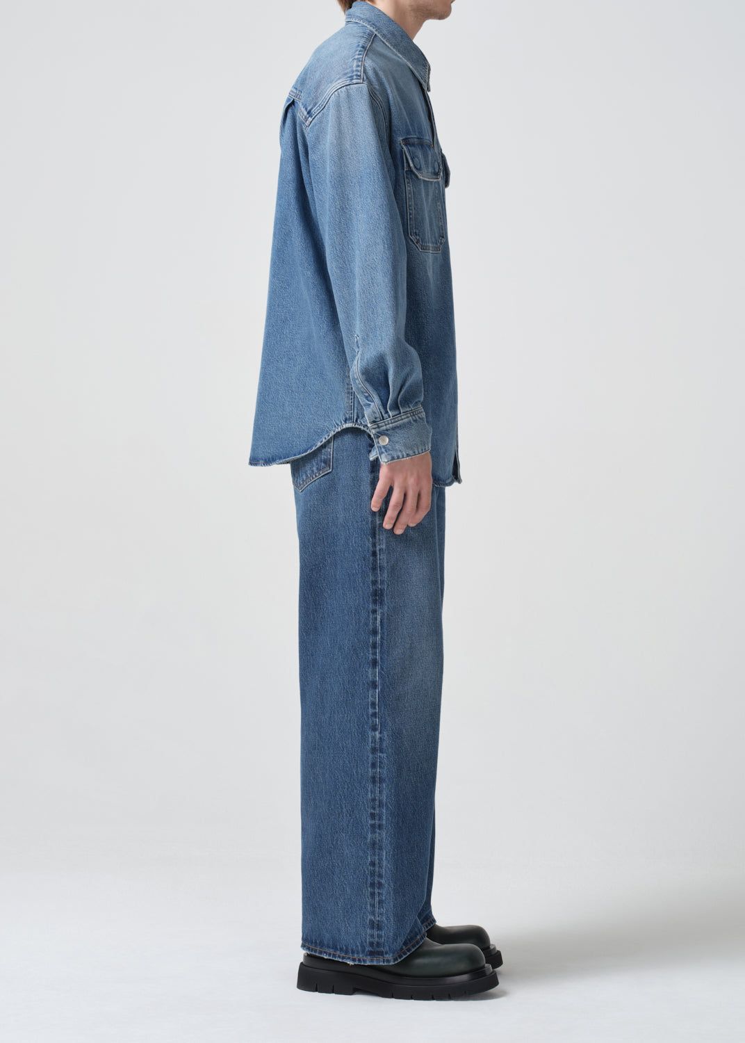 Chemises Agolde Camryn Shirt Homme Swing | FPHLN-8051