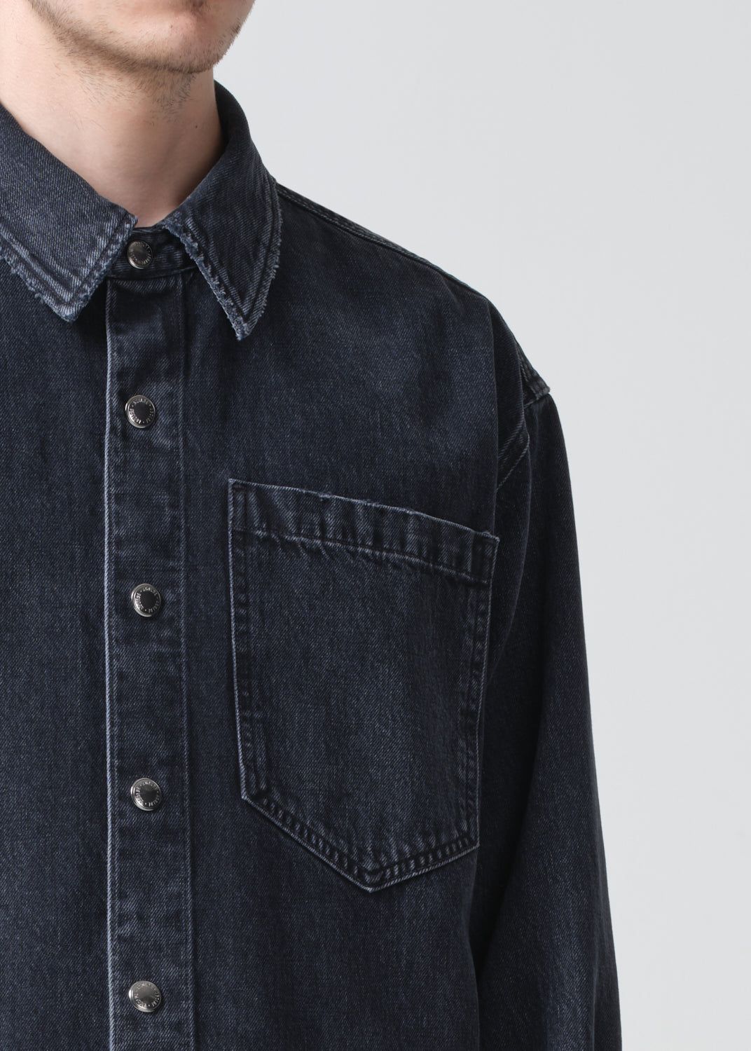 Chemises Agolde Lucas Shirt Homme Disappear | VLBMU-7425