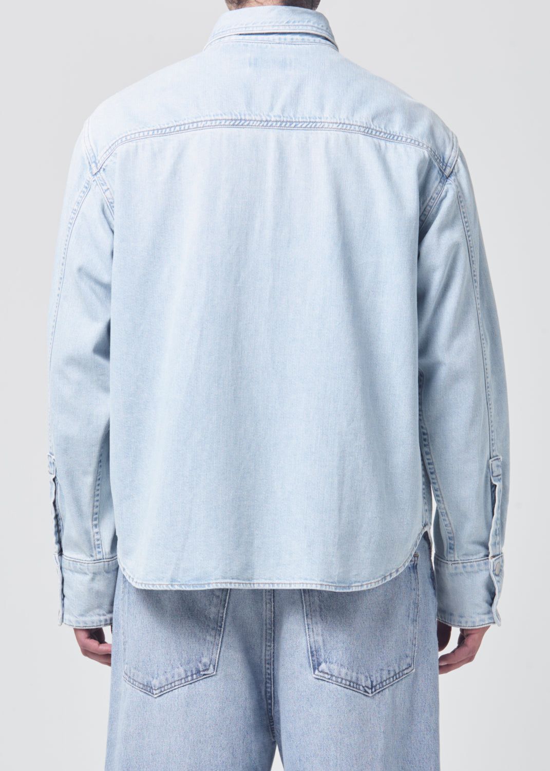 Chemises Agolde Lucian Shirt Homme Collins | RGSUH-8594