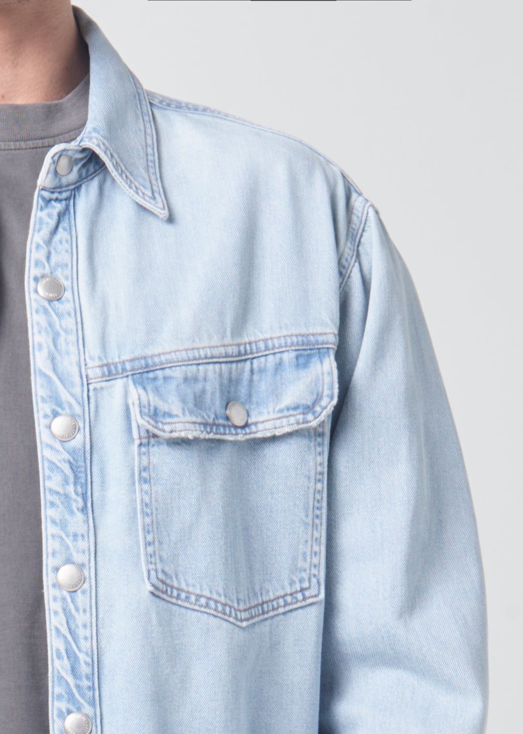 Chemises Agolde Lucian Shirt Homme Collins | RGSUH-8594