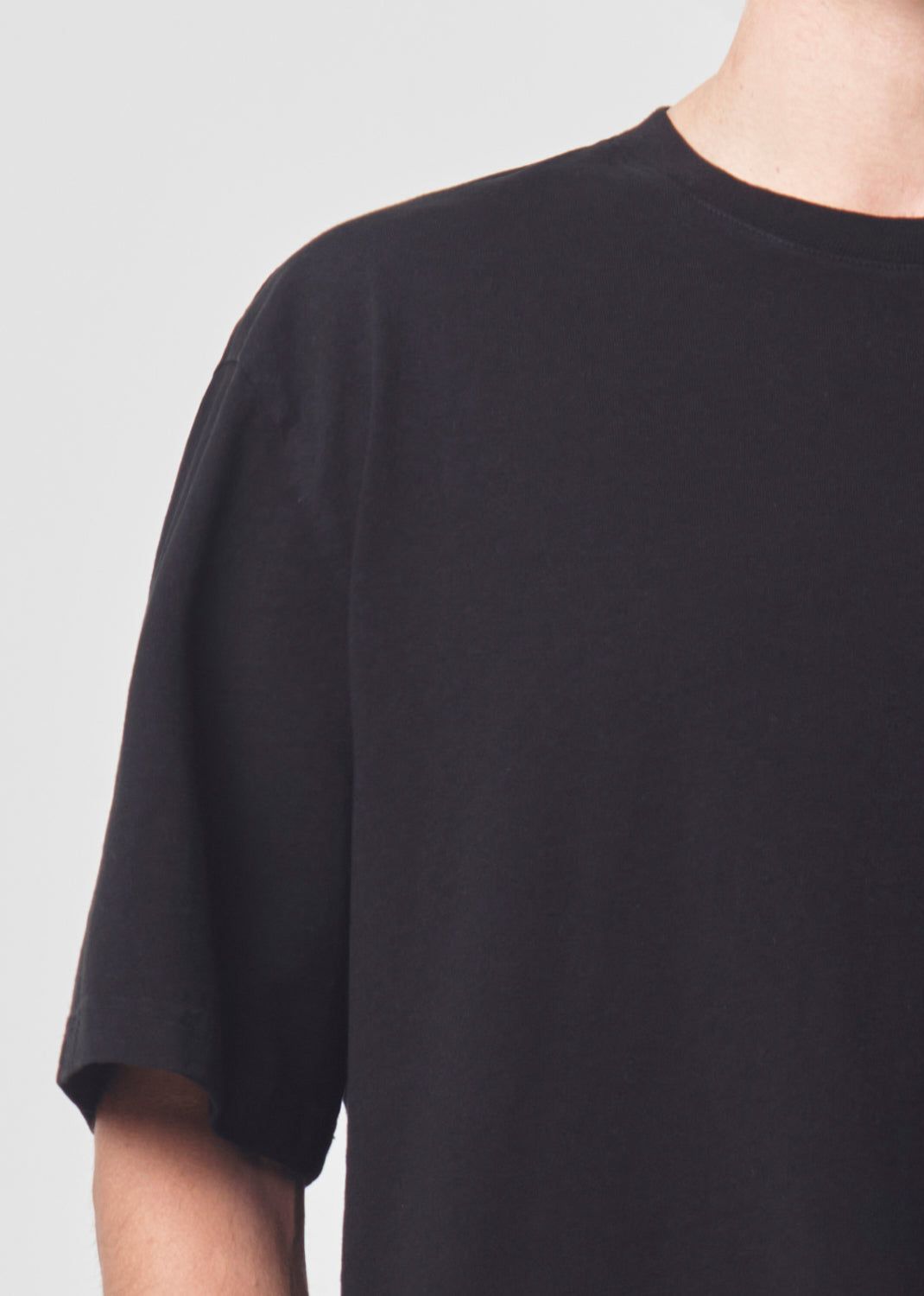 Chemises Agolde Marr Tee Homme Noir | SGTFQ-4967