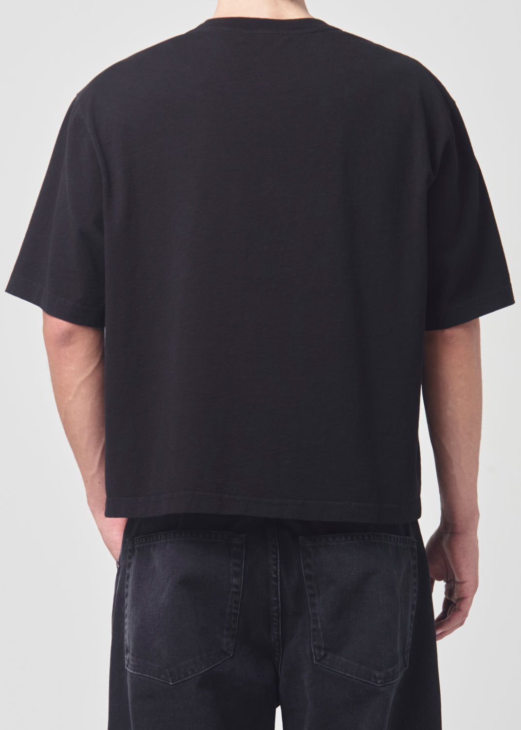 Chemises Agolde Marr Tee Homme Noir | SGTFQ-4967