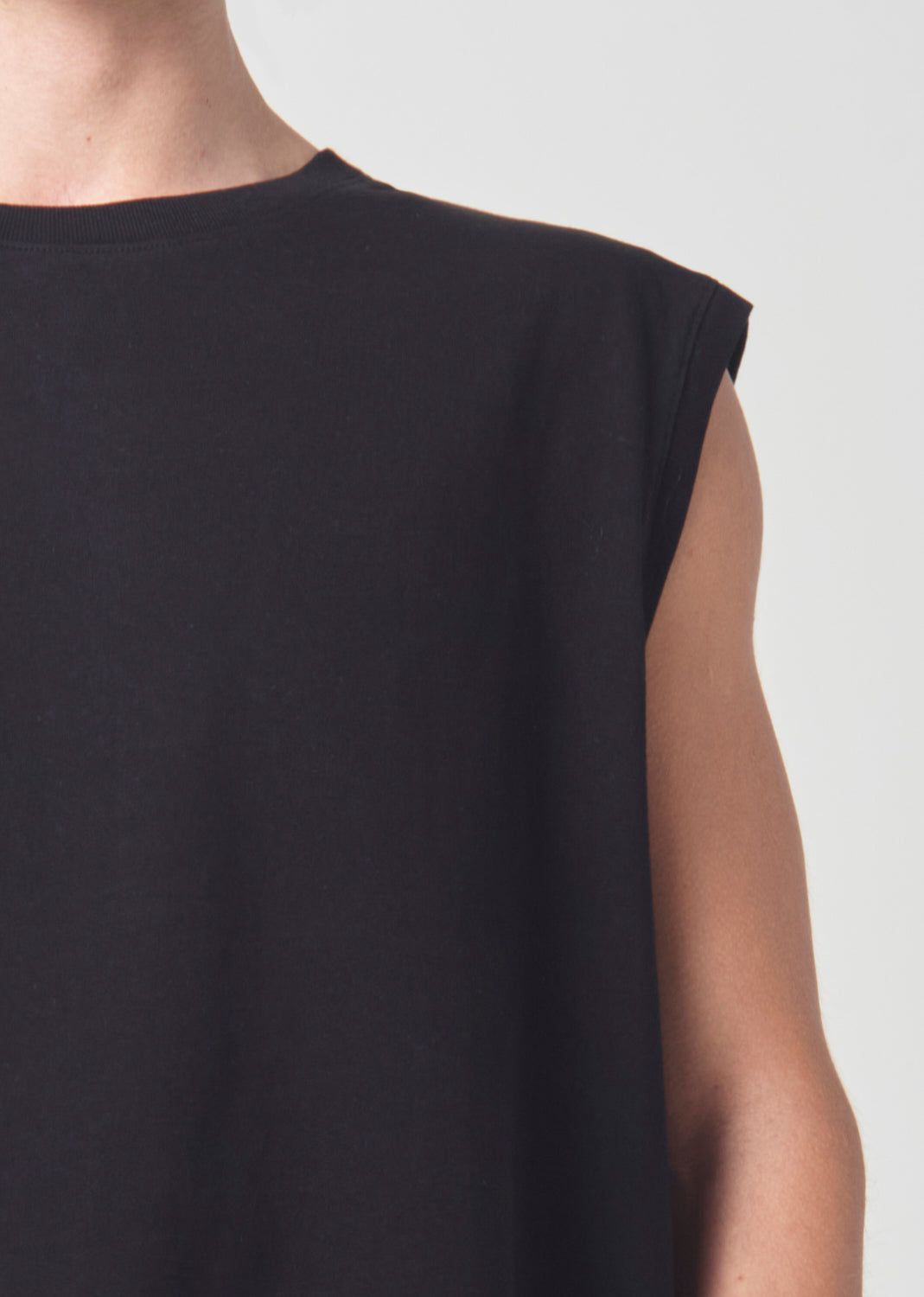Chemises Agolde Seth Muscle Tee Homme Noir | QEXCG-1279