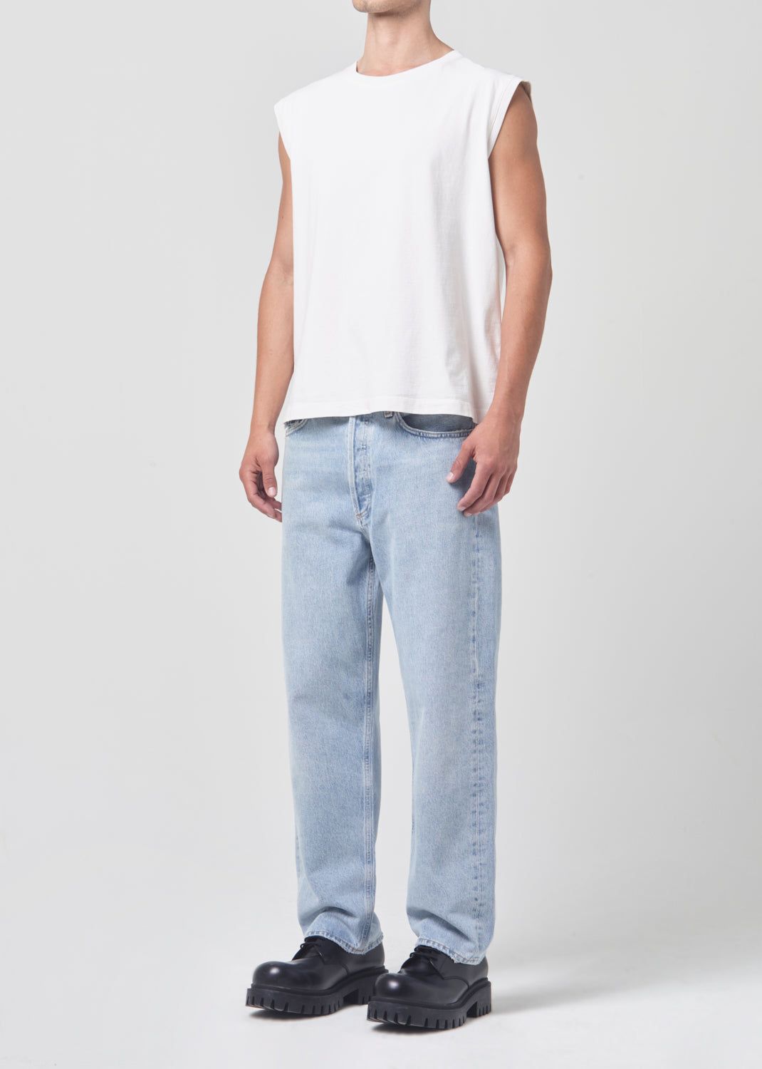 Chemises Agolde Seth Muscle Tee Homme Wired | VPSHK-6102