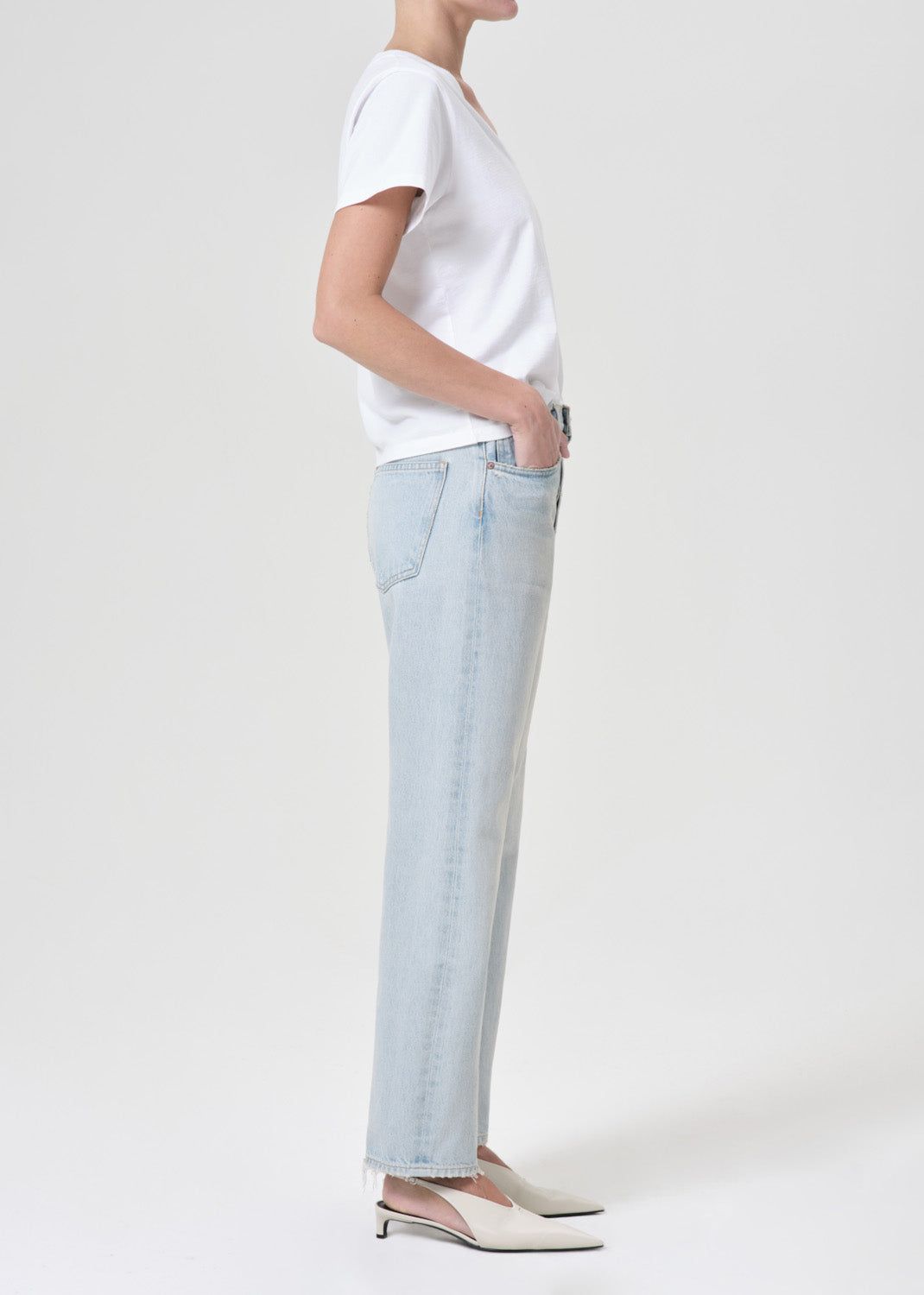 Denim Agolde 90's Mid Rise Straight Femme Revive | LUSON-7908