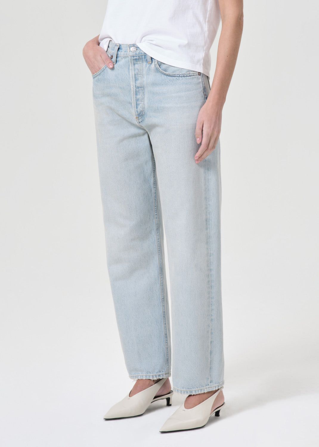Denim Agolde 90's Mid Rise Straight Femme Revive | LUSON-7908