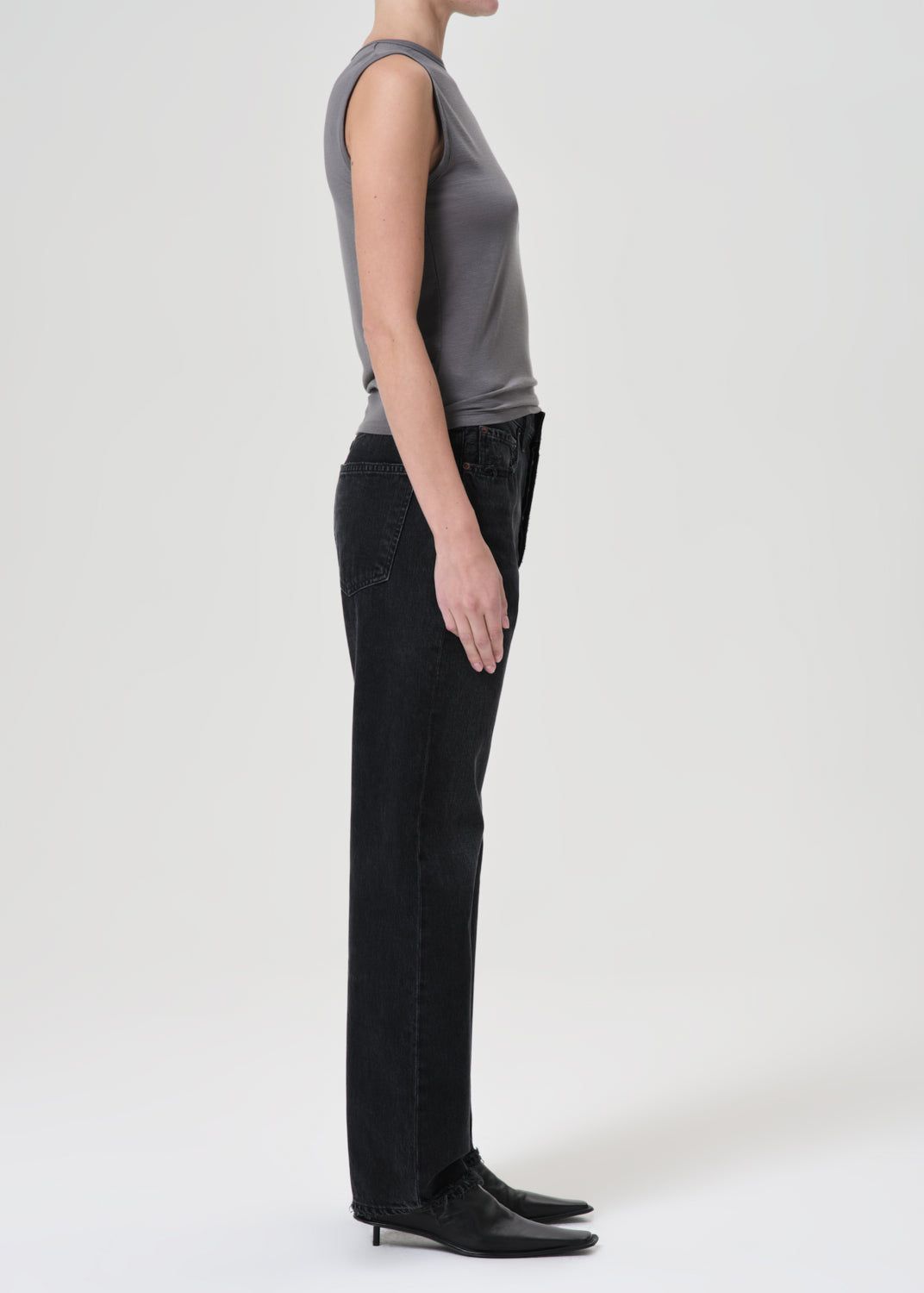 Denim Agolde 90's Mid Rise Straight Femme Tar | OKFER-3869