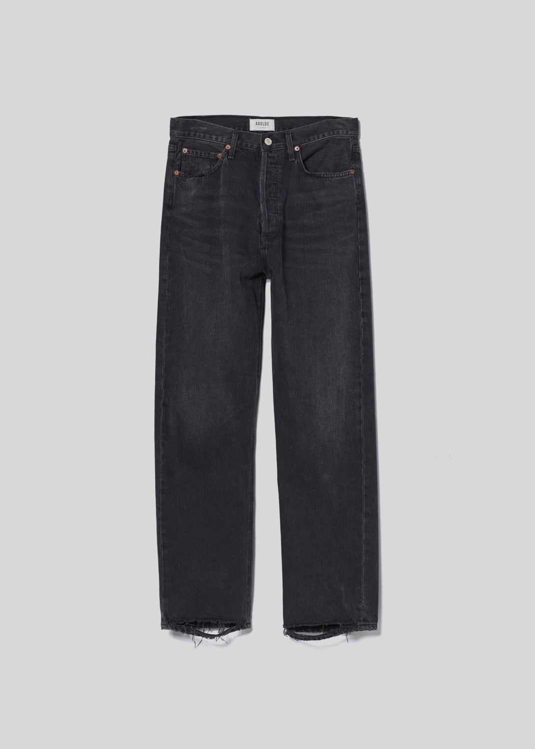 Denim Agolde 90's Mid Rise Straight Femme Tar | OKFER-3869