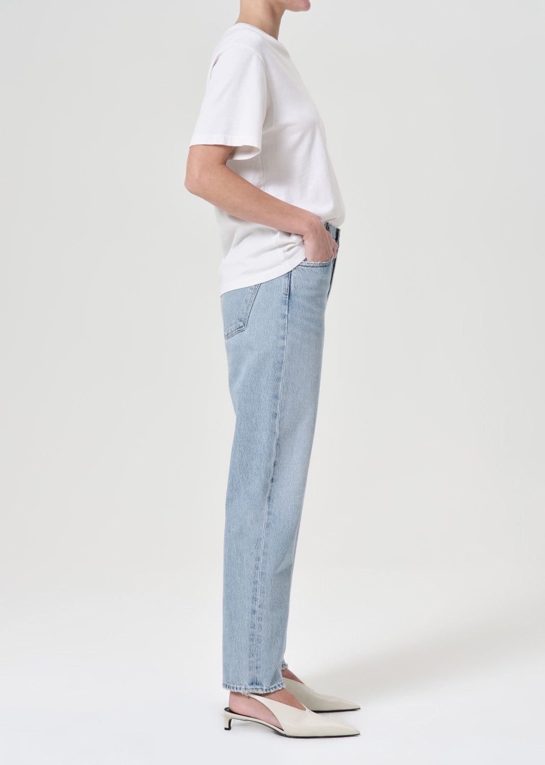 Denim Agolde 90's Mid Rise Straight Femme Force | QLZPN-1453