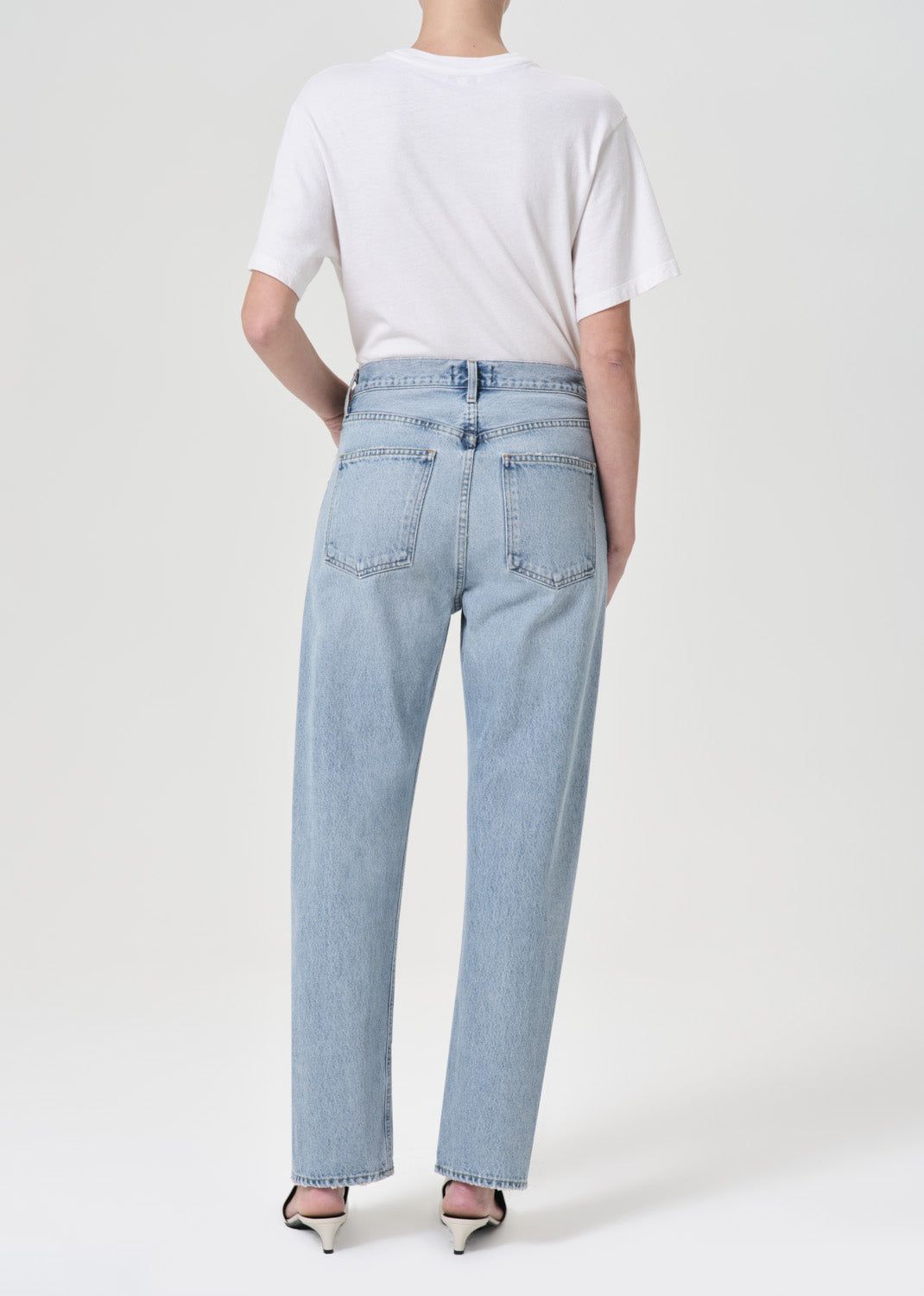 Denim Agolde 90's Mid Rise Straight Femme Force | QLZPN-1453
