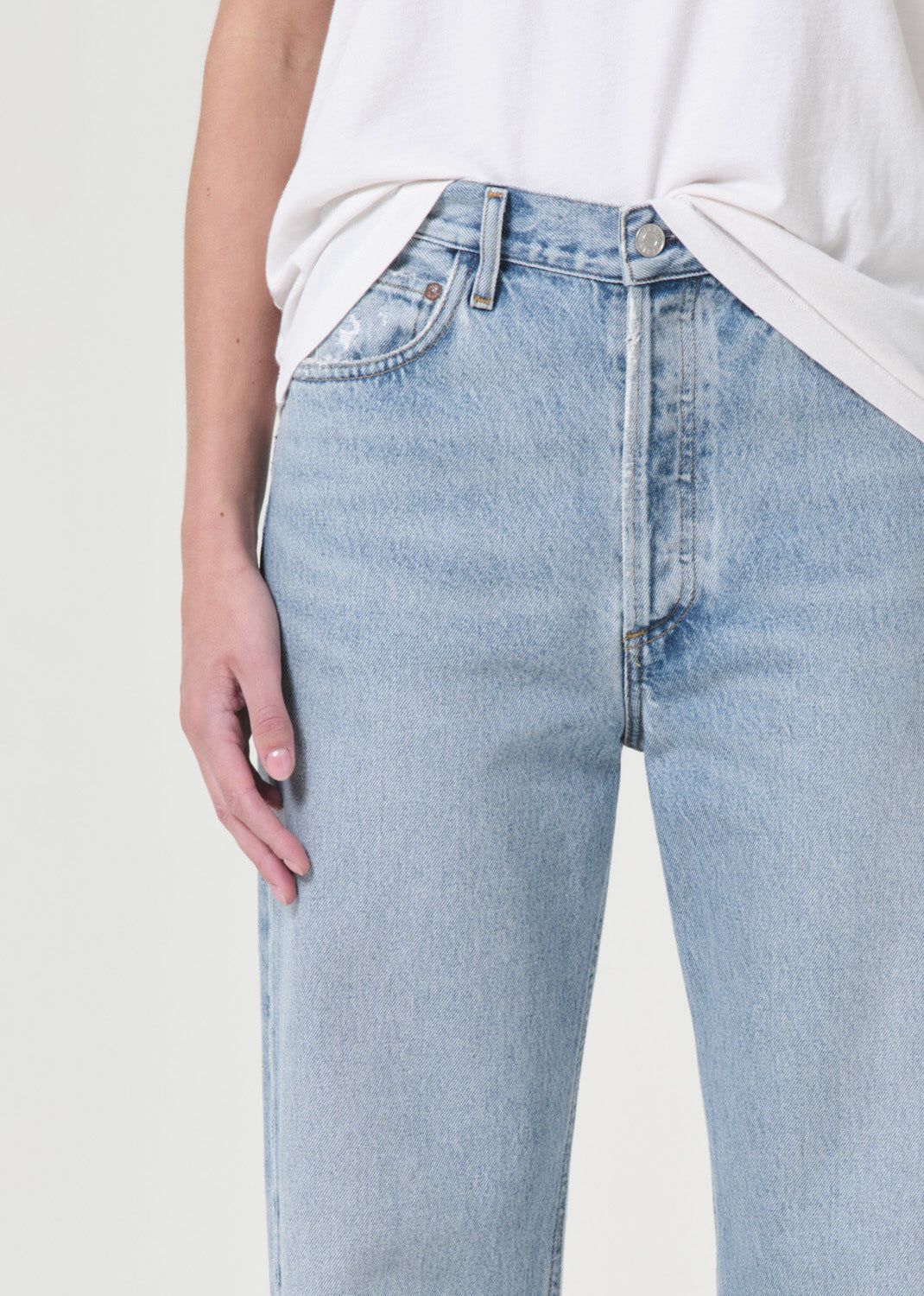 Denim Agolde 90's Mid Rise Straight Femme Force | QLZPN-1453
