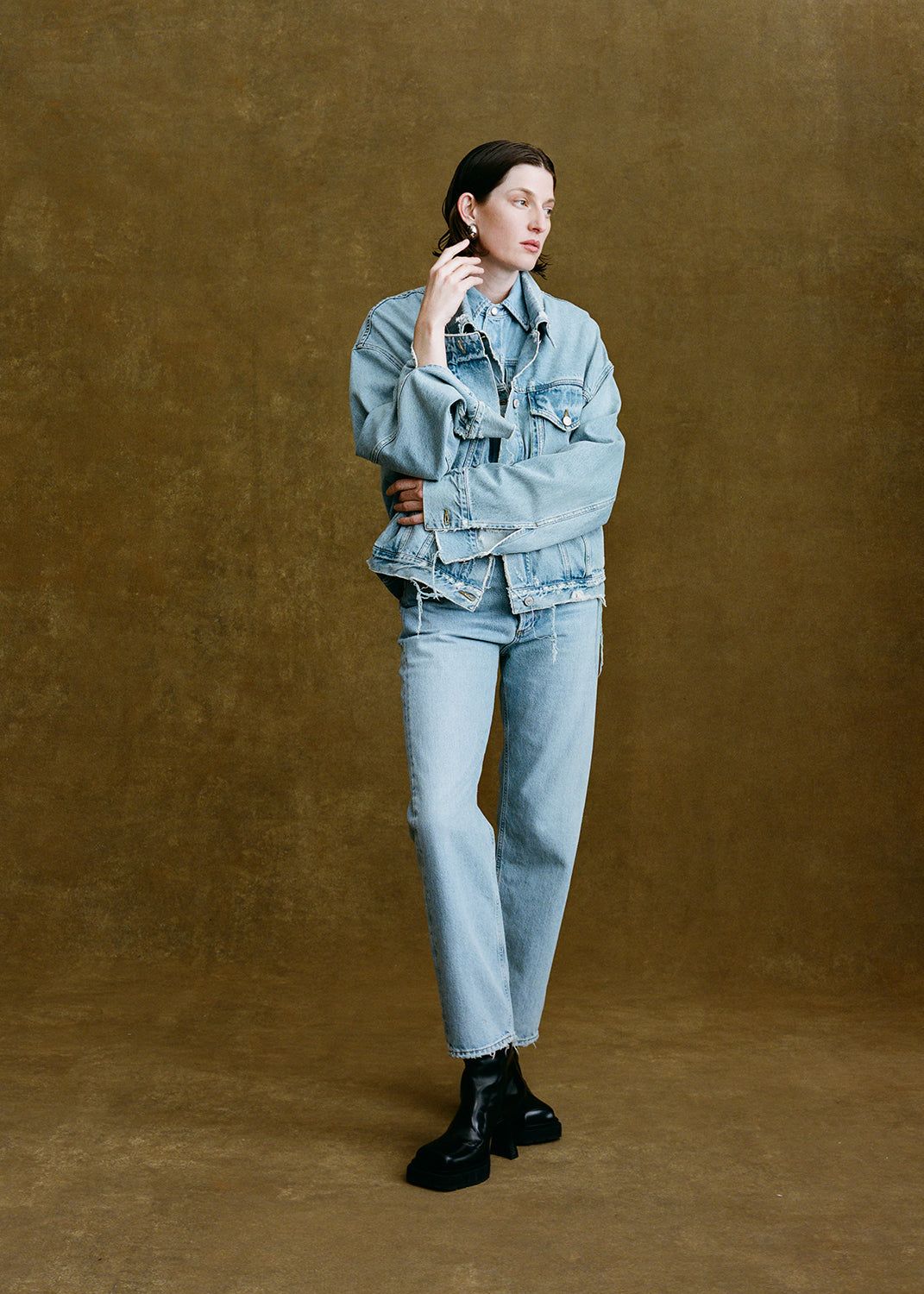 Denim Agolde 90's Mid Rise Straight Femme Snapshot | SUKWT-6105