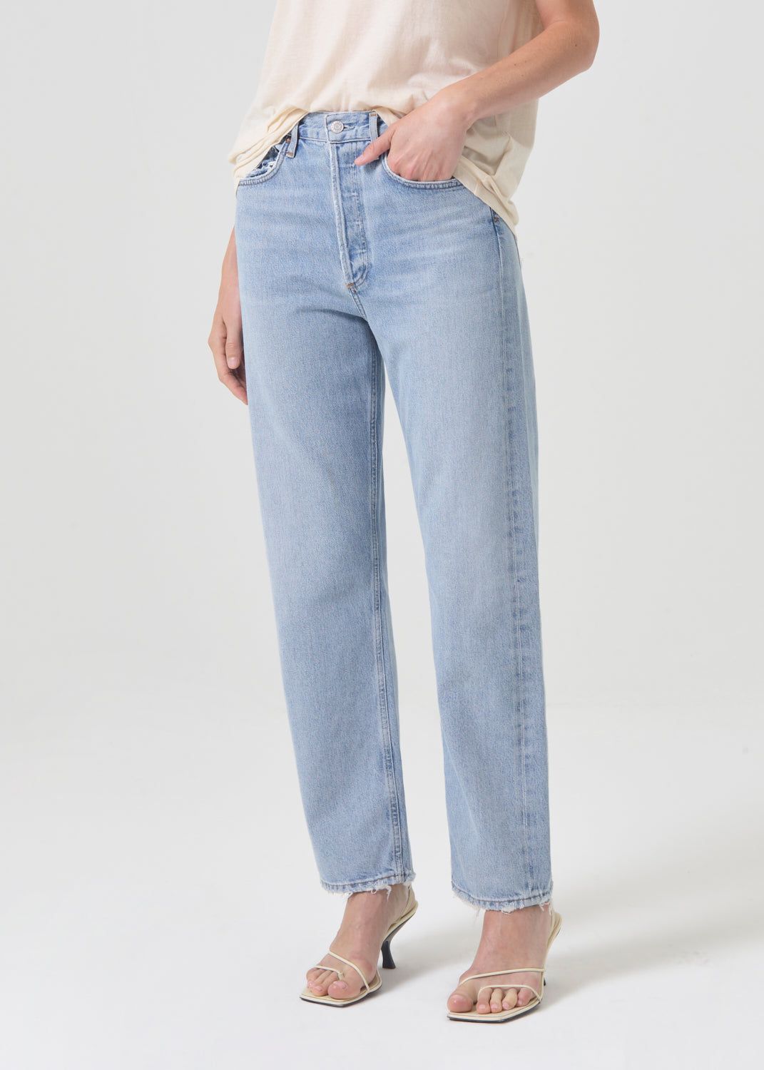 Denim Agolde 90's Mid Rise Straight Femme Snapshot | SUKWT-6105