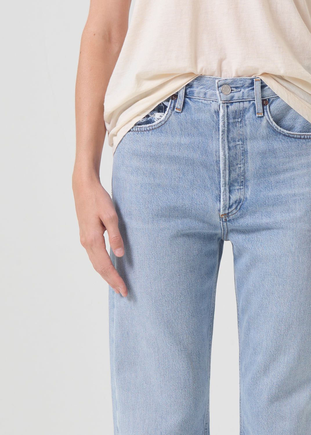 Denim Agolde 90's Mid Rise Straight Femme Snapshot | SUKWT-6105