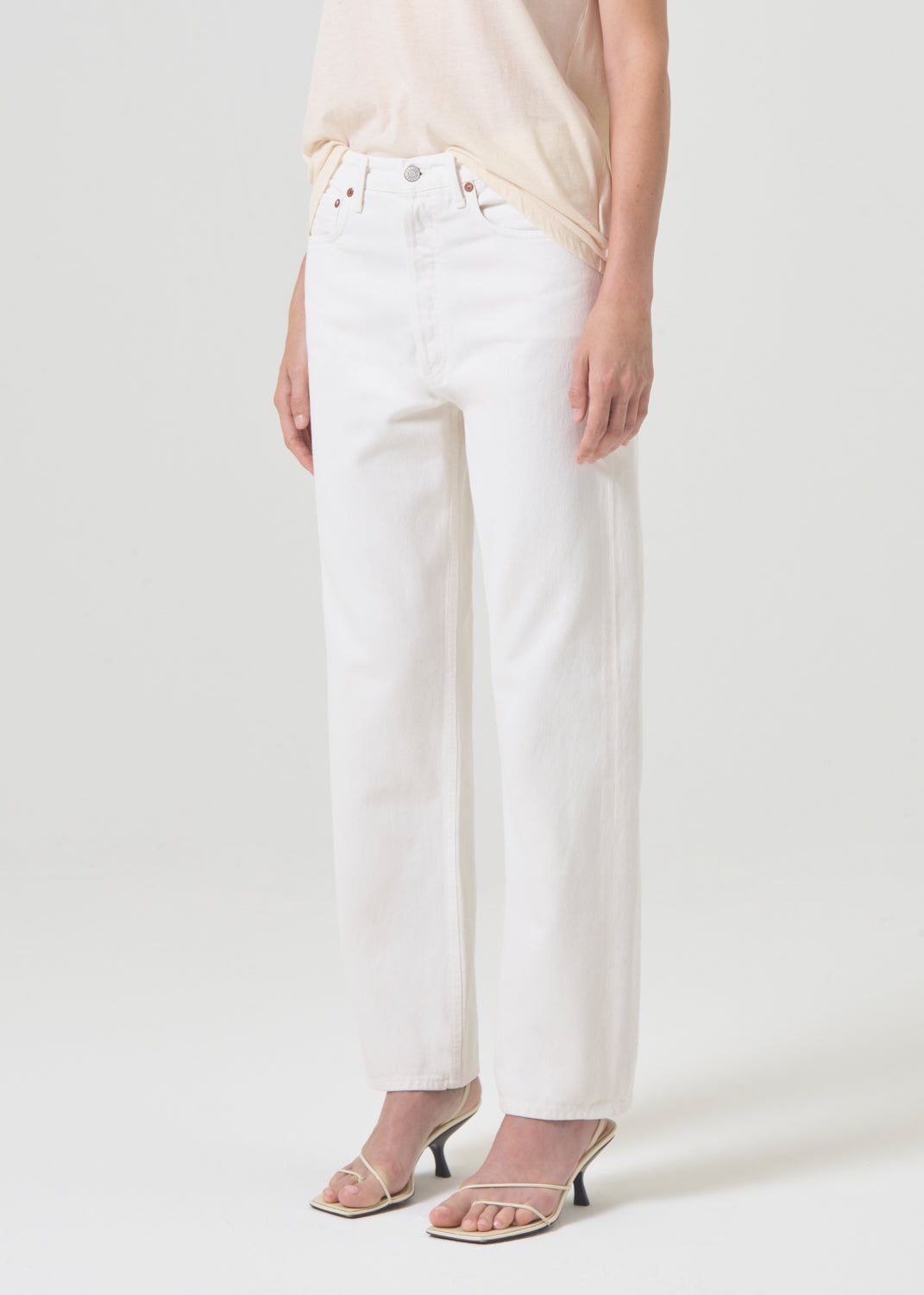 Denim Agolde 90's Mid Rise Straight Femme Fortune Cookie | CORVU-5301