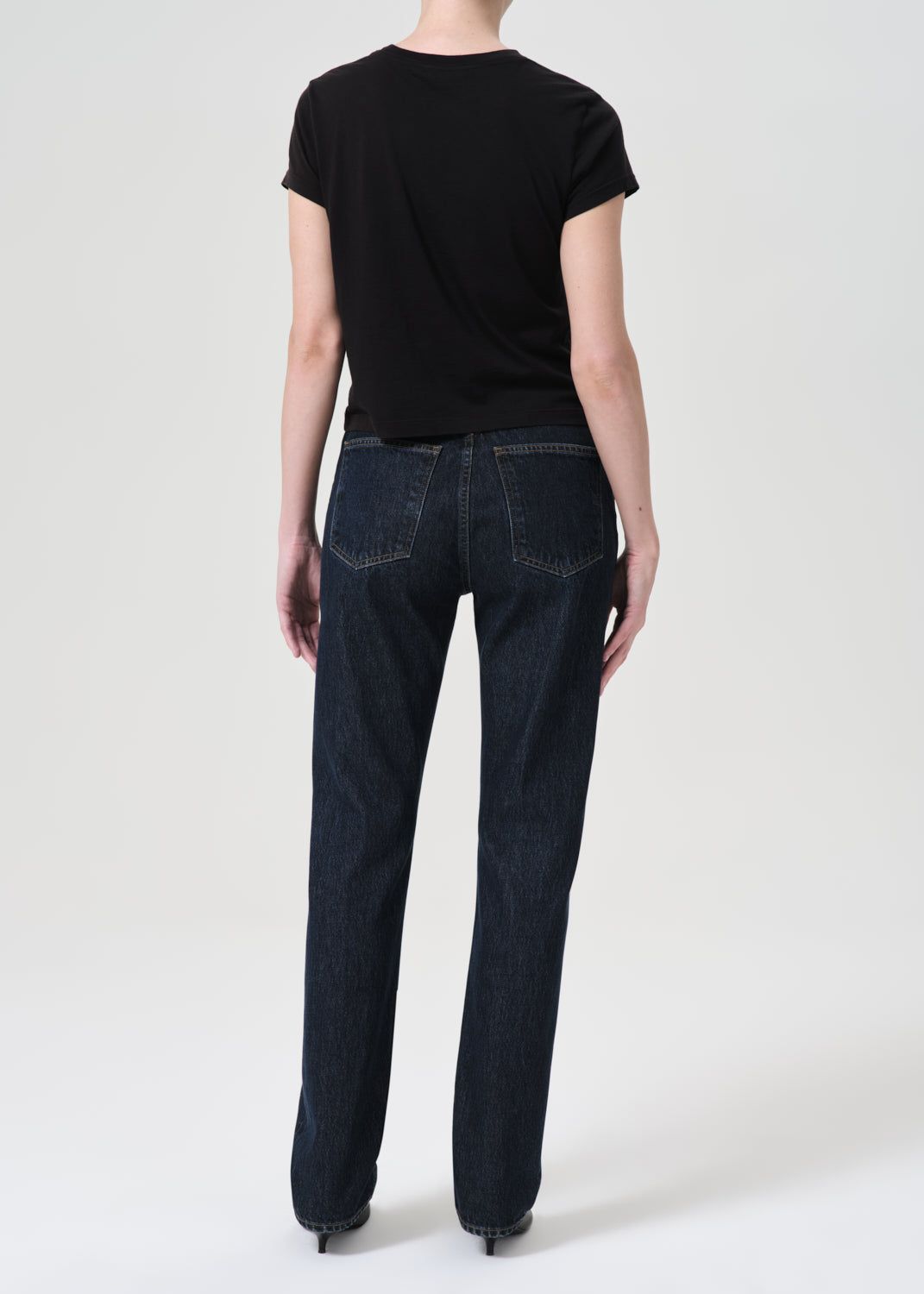 Denim Agolde 90's Pinch Waist High Rise Straight Long Femme Polished | RKTFG-6812