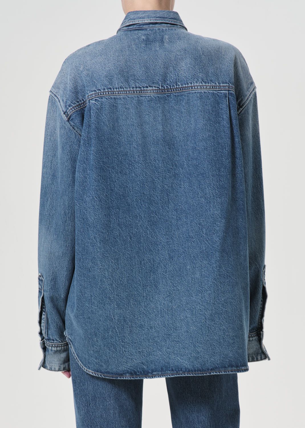 Denim Agolde Camryn Shirt Femme Swing | LMQIR-1629