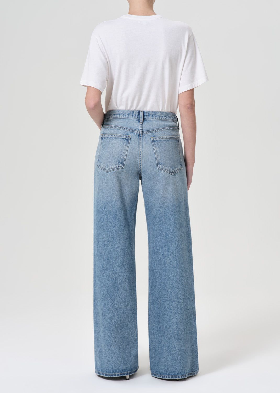 Denim Agolde Clara Low Rise Baggy Flare Femme Signal | CMYHQ-1384