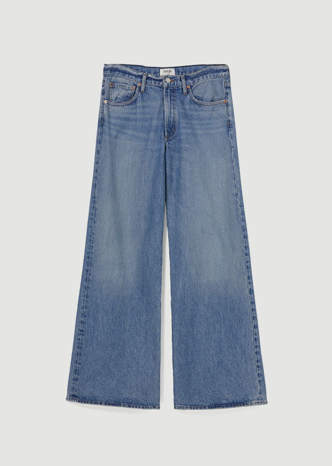 Denim Agolde Clara Low Rise Baggy Flare Femme Signal | CMYHQ-1384