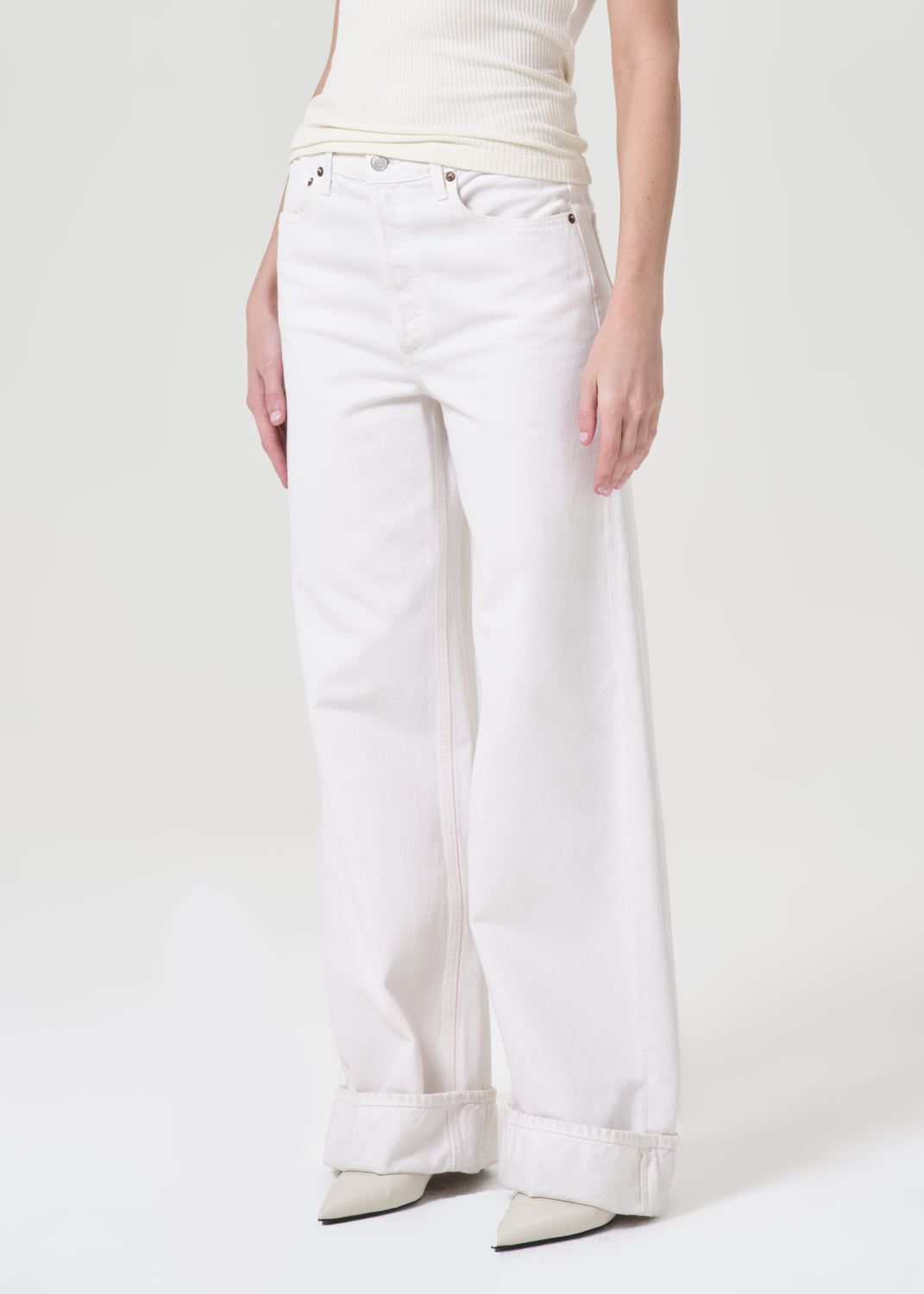 Denim Agolde Dame High Rise Wide Leg Femme Fortune Cookie | QLRBK-8074