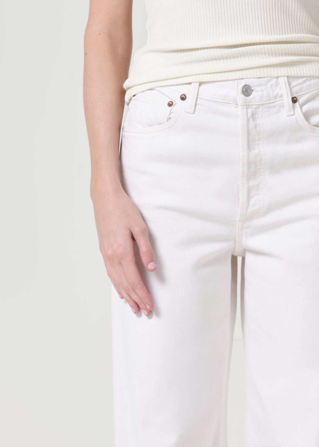 Denim Agolde Dame High Rise Wide Leg Femme Fortune Cookie | QLRBK-8074