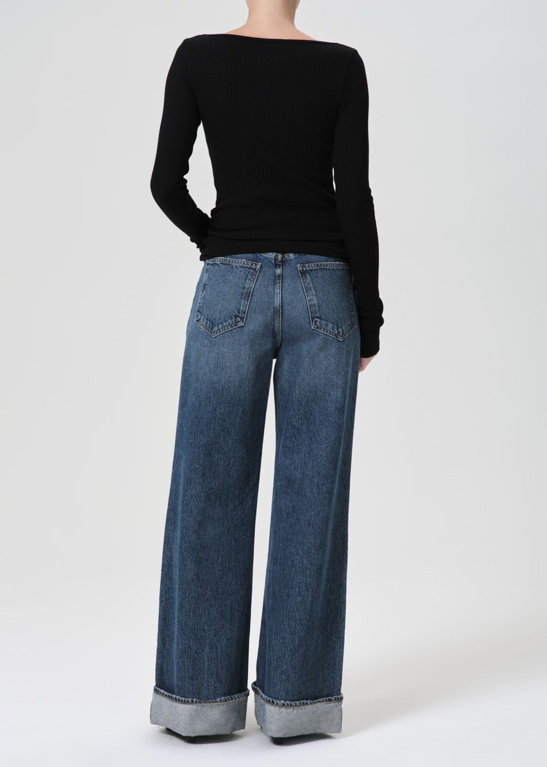 Denim Agolde Dame High Rise Wide Leg Femme Control | XLVEO-9831