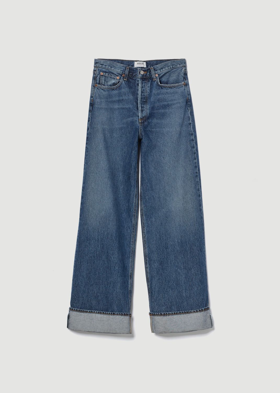 Denim Agolde Dame High Rise Wide Leg Femme Control | XLVEO-9831