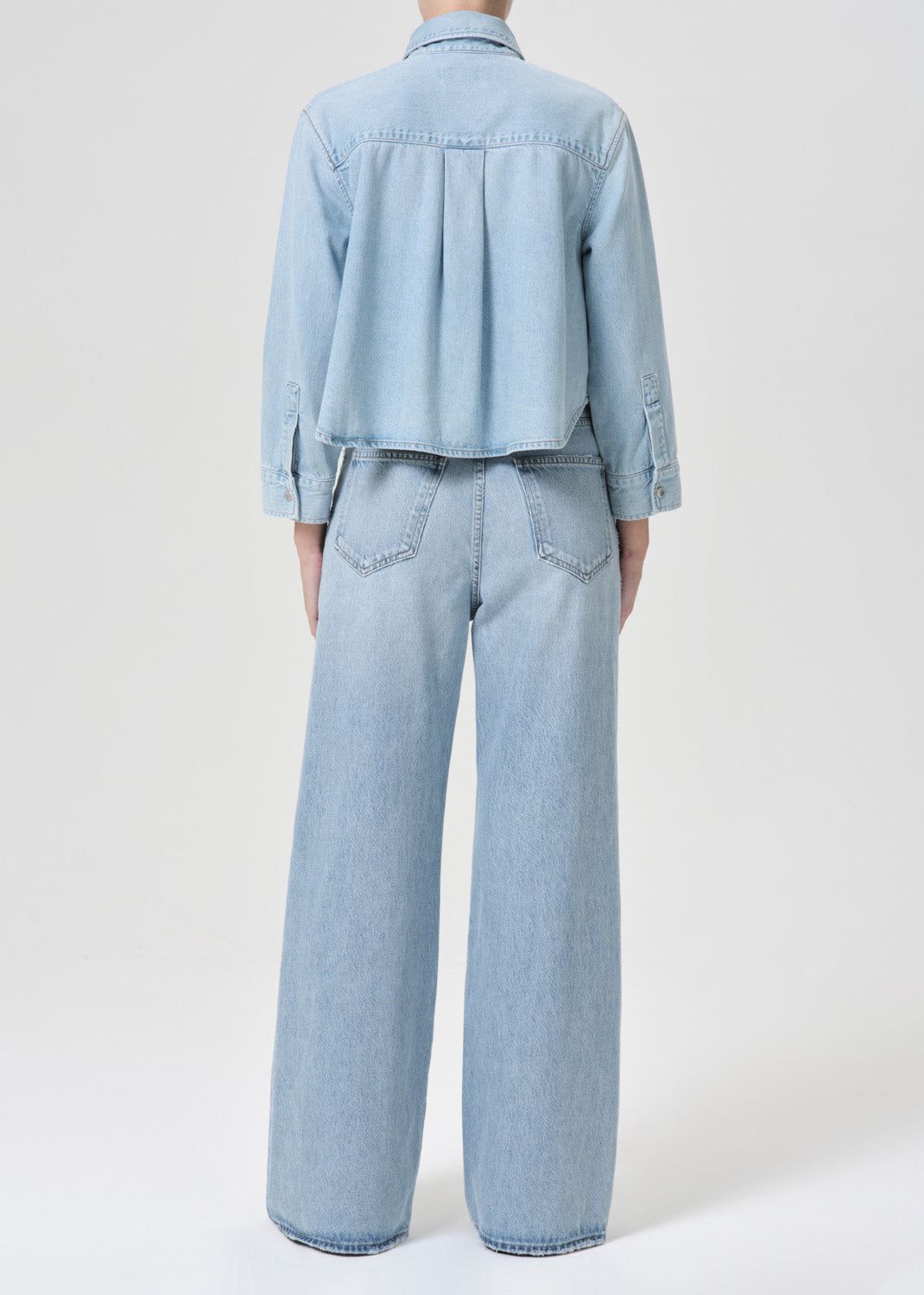 Denim Agolde Dame High Rise Wide Leg No Cuff Femme Conflict | BAKYC-1954