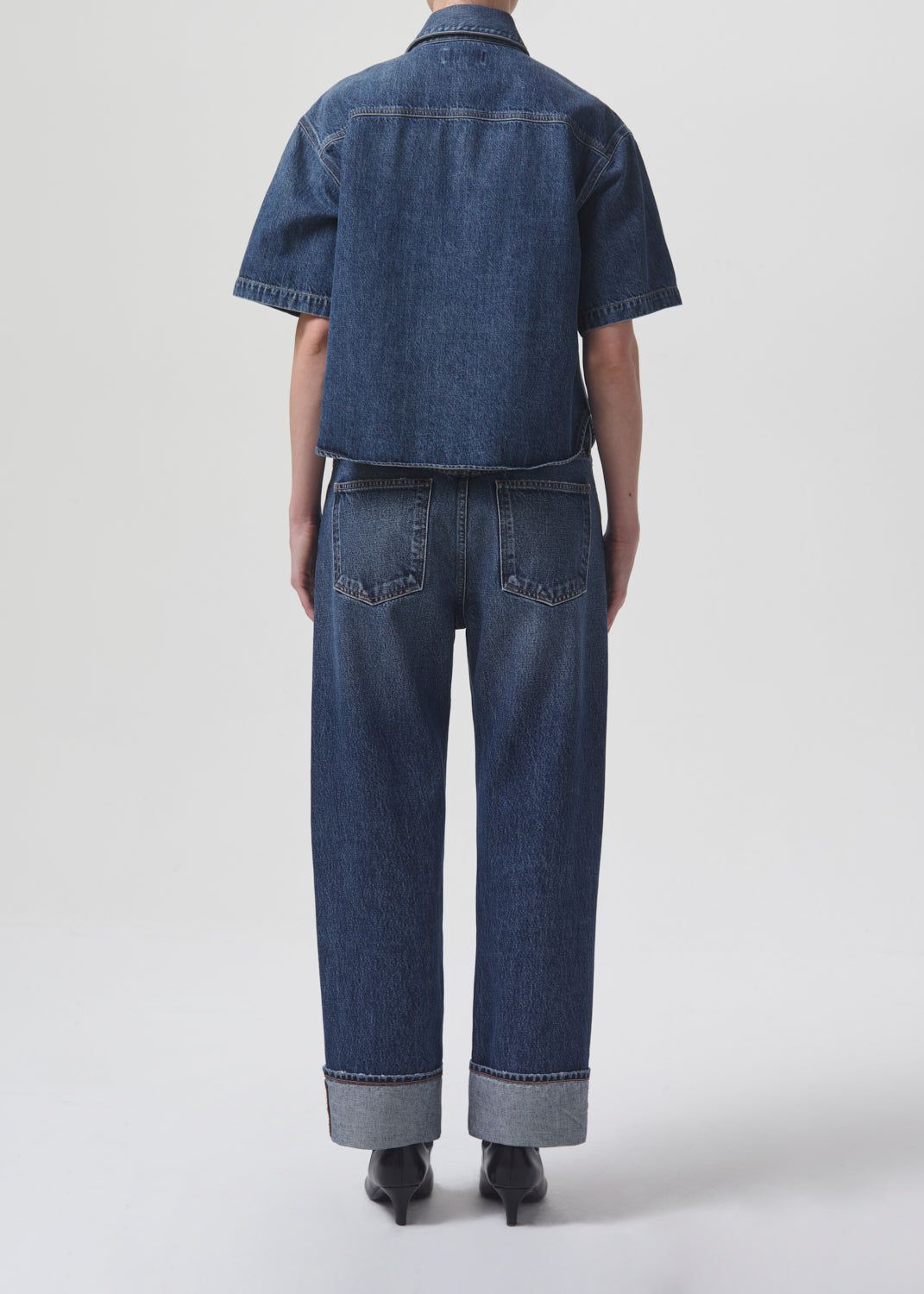 Denim Agolde Fran Low Slung Straight Femme Control | KXEYI-0673