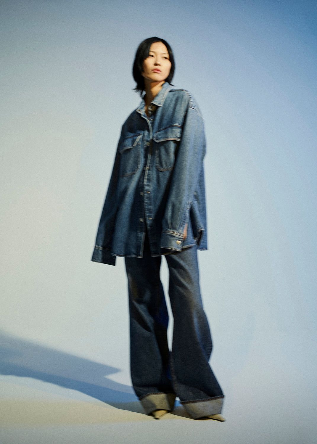 Denim Agolde Fran Low Slung Straight Femme Control | KXEYI-0673